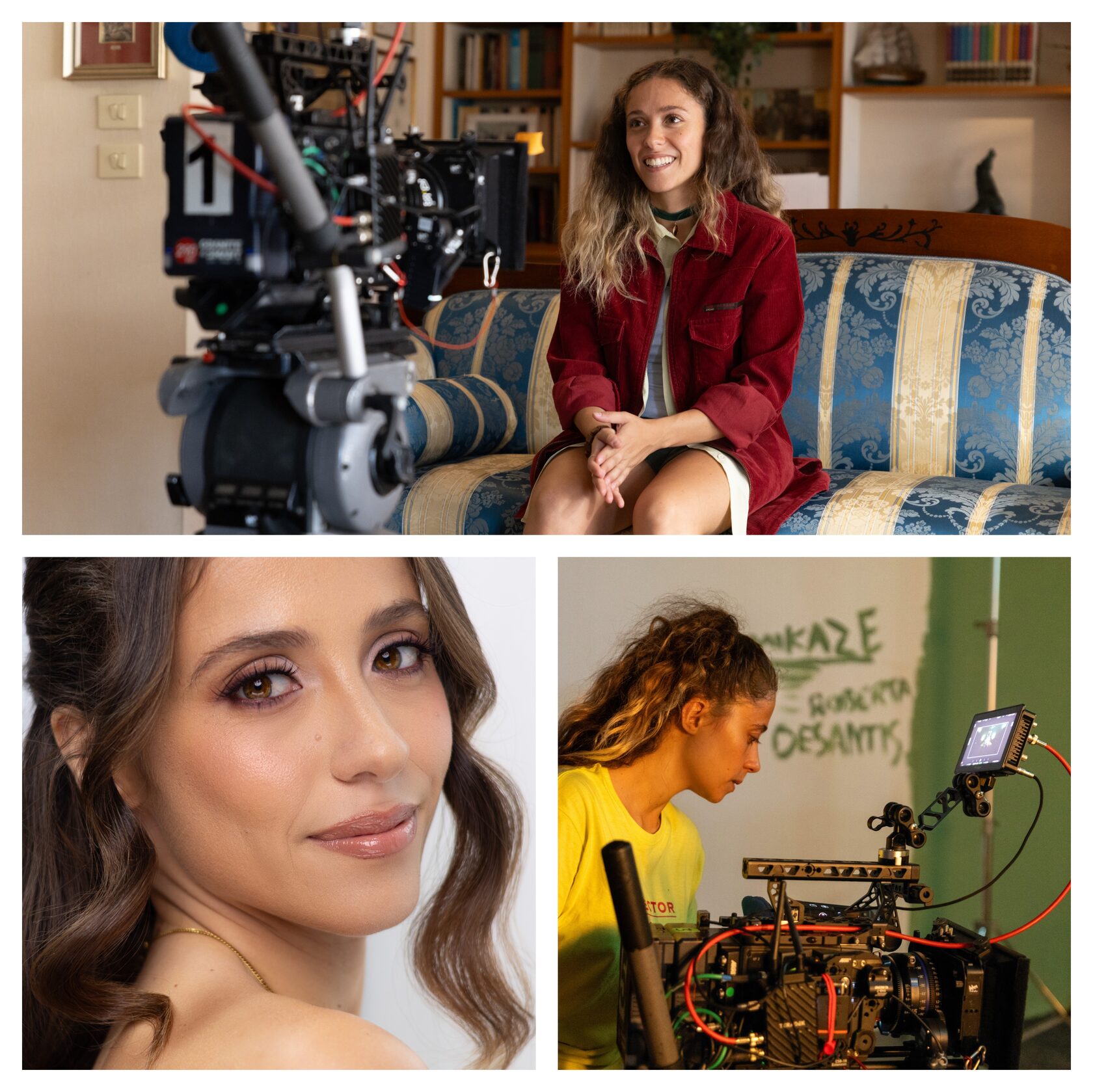 Filming Production Scene