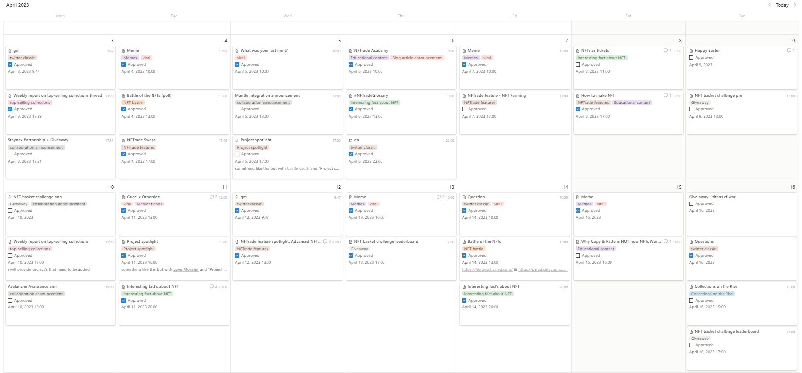 Content-plan example