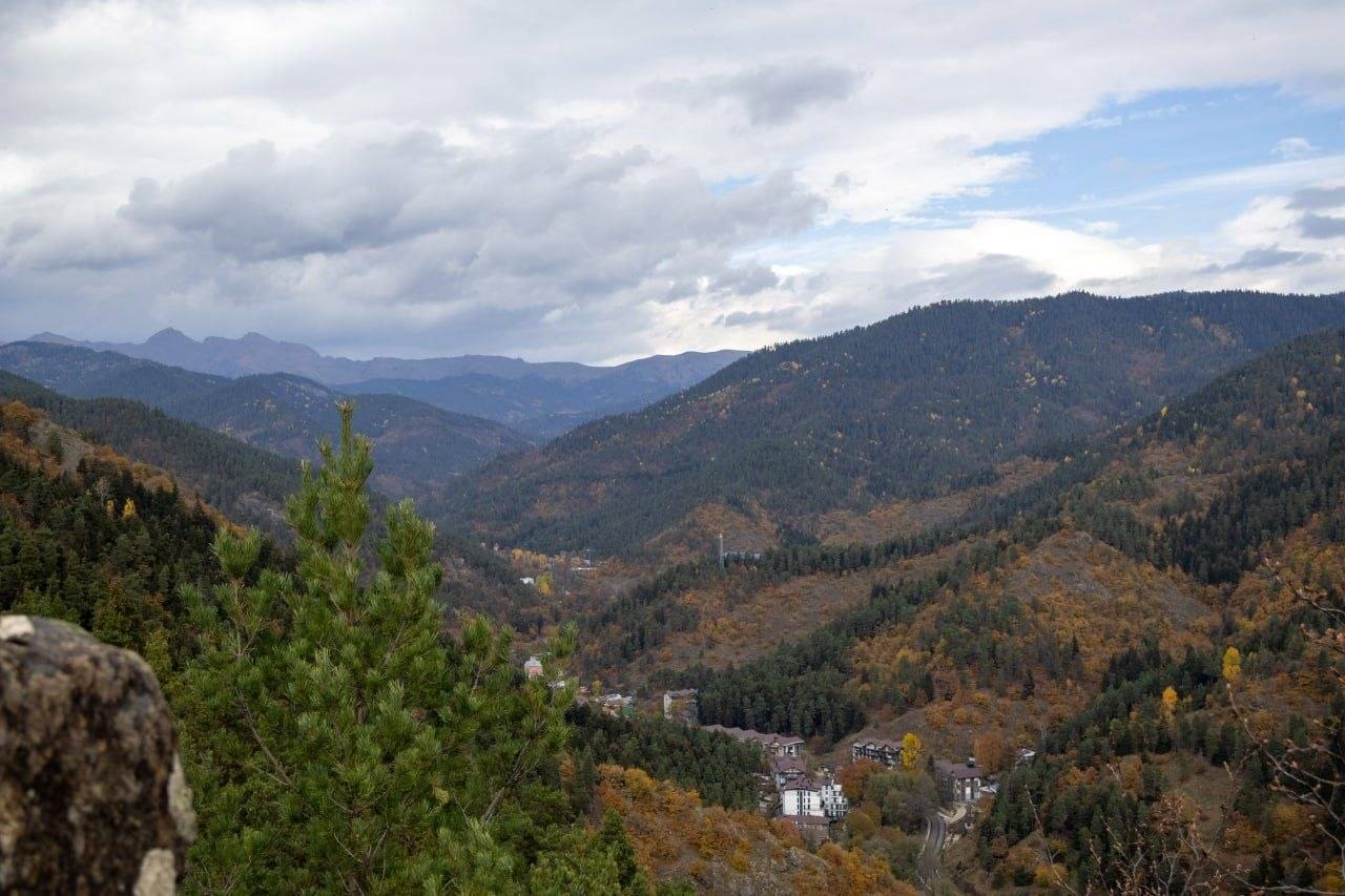 An Autumn Panorama of Abastumani