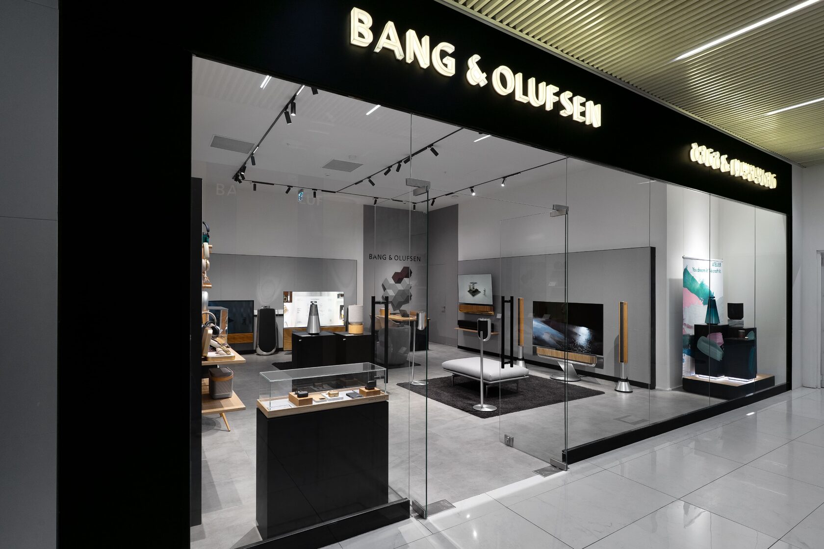 Bang & Olufsen showroom interior