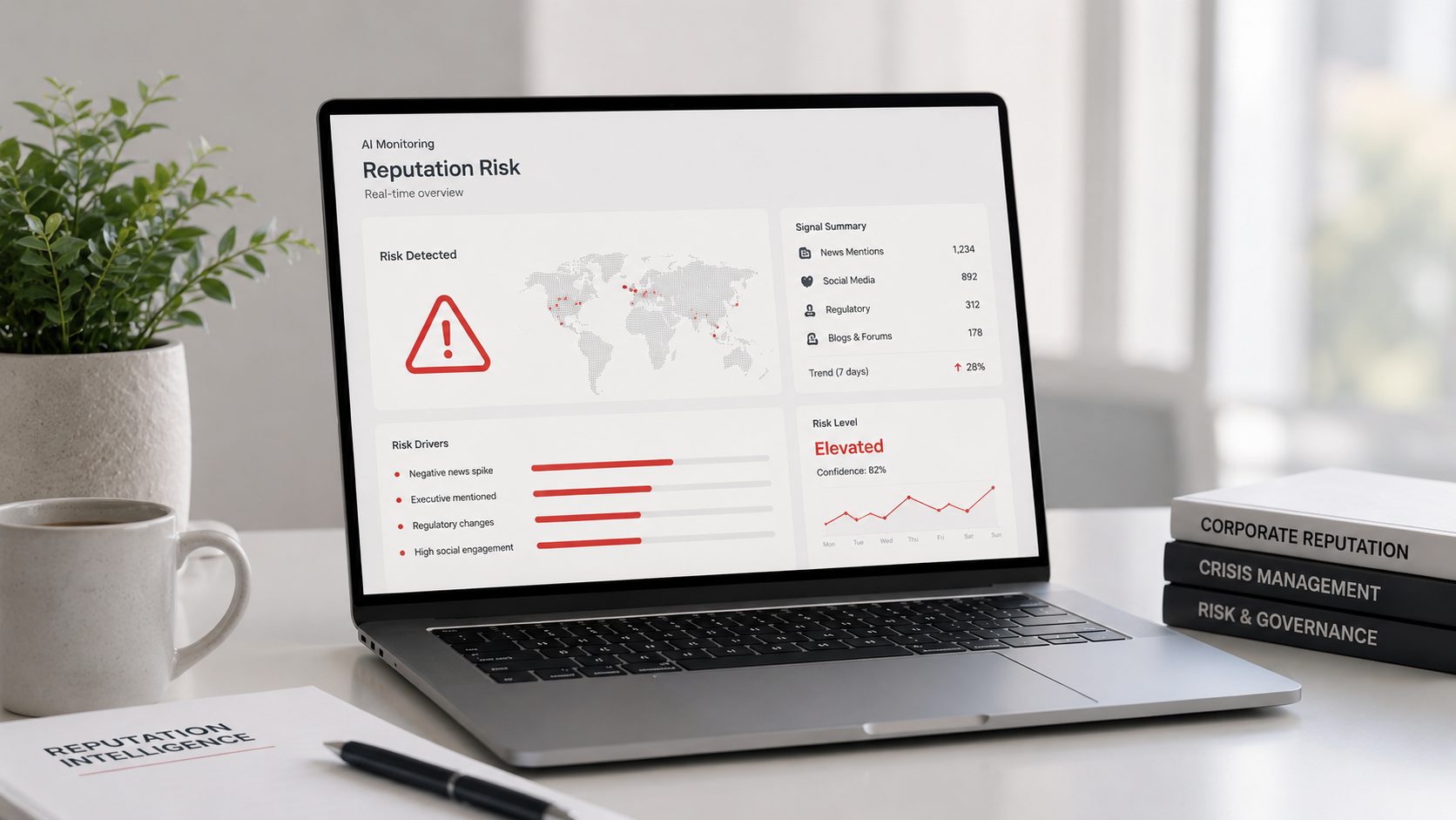 Who Acts When AI Flags a Reputation Risk