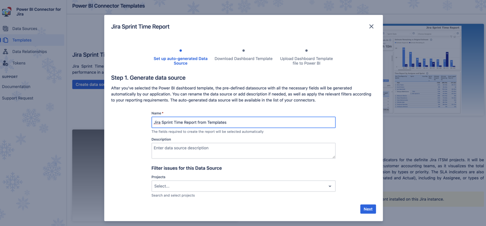 Generate Jira Time Tracking Report in Power BI with a pre-built 