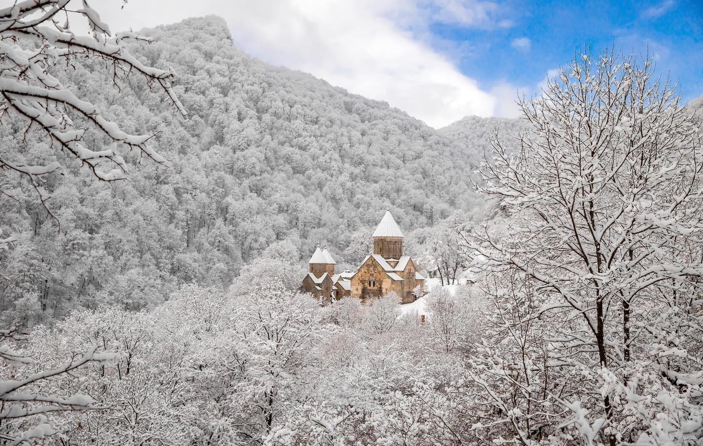 Зима в Армении