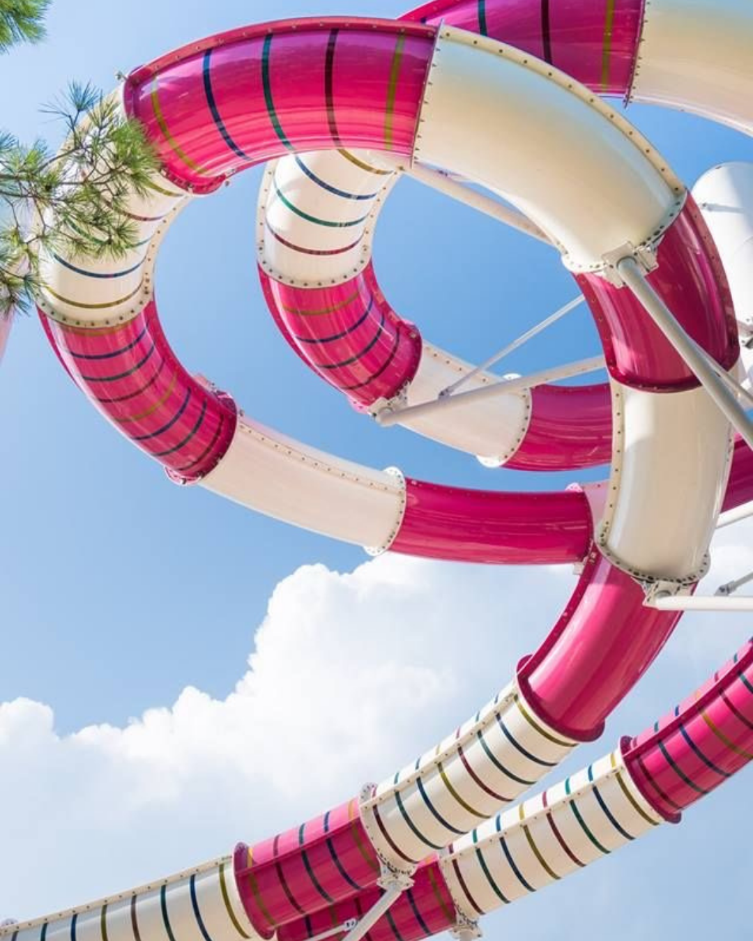 Водные горки аквапарка Andamanda Phuket