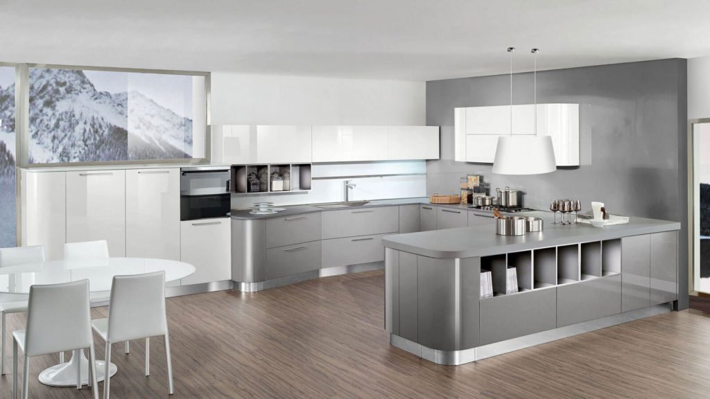 гнутые кухни киев