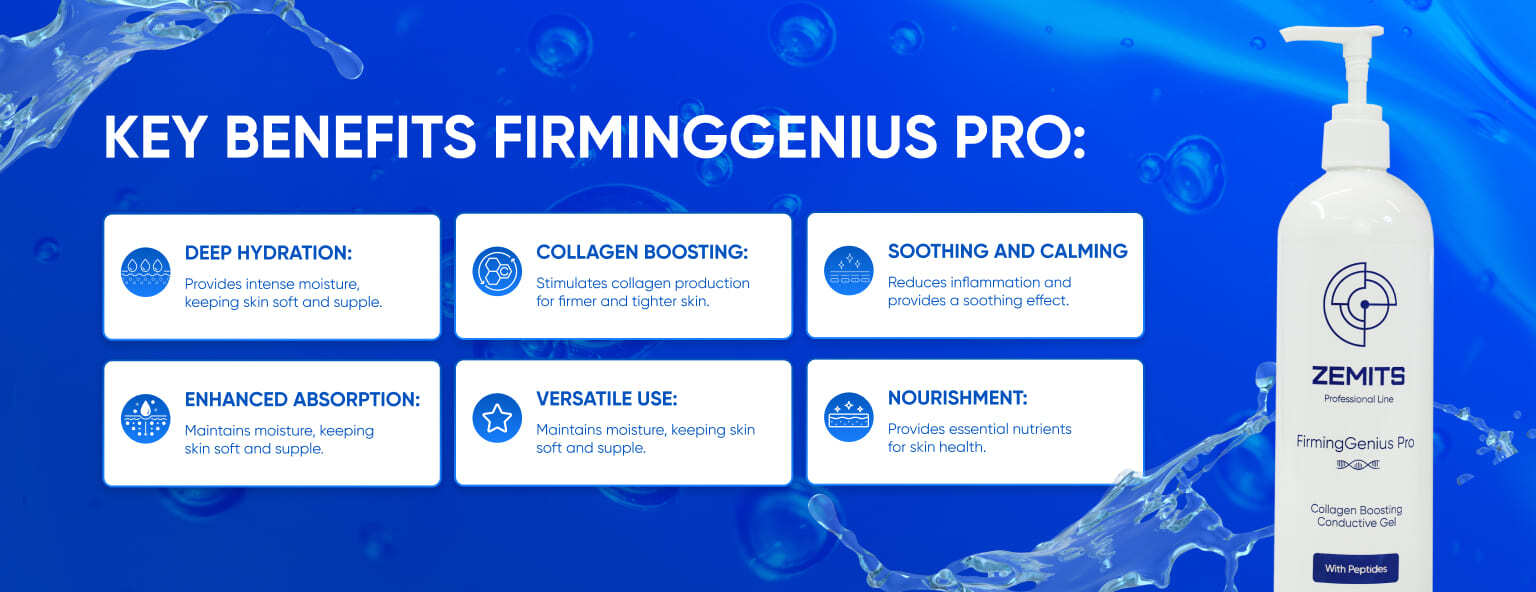 Zemits FirmingGenius Pro Collagen Boosting Conductive Gel