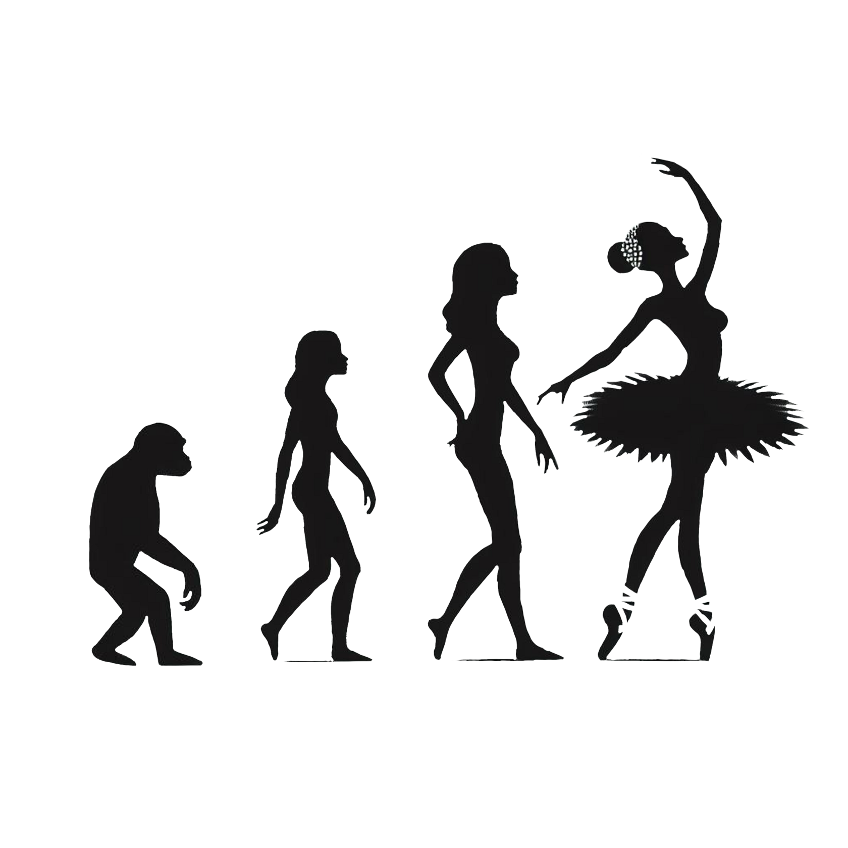 évolution de la ballerine