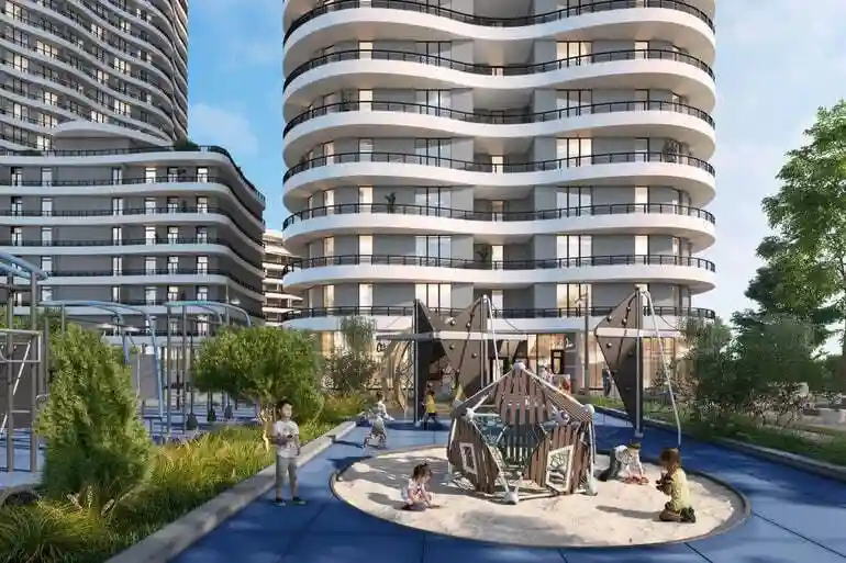 ЖК Unity Towers — фасады башен в Приморском районе Одессы
