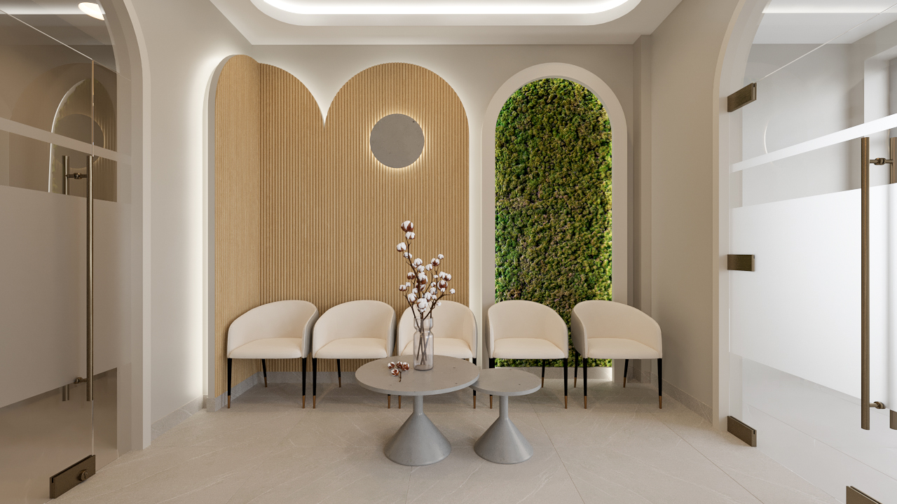 INTERIOR DESIGN OF A DENTAL CLINIC SMILES DENTAL