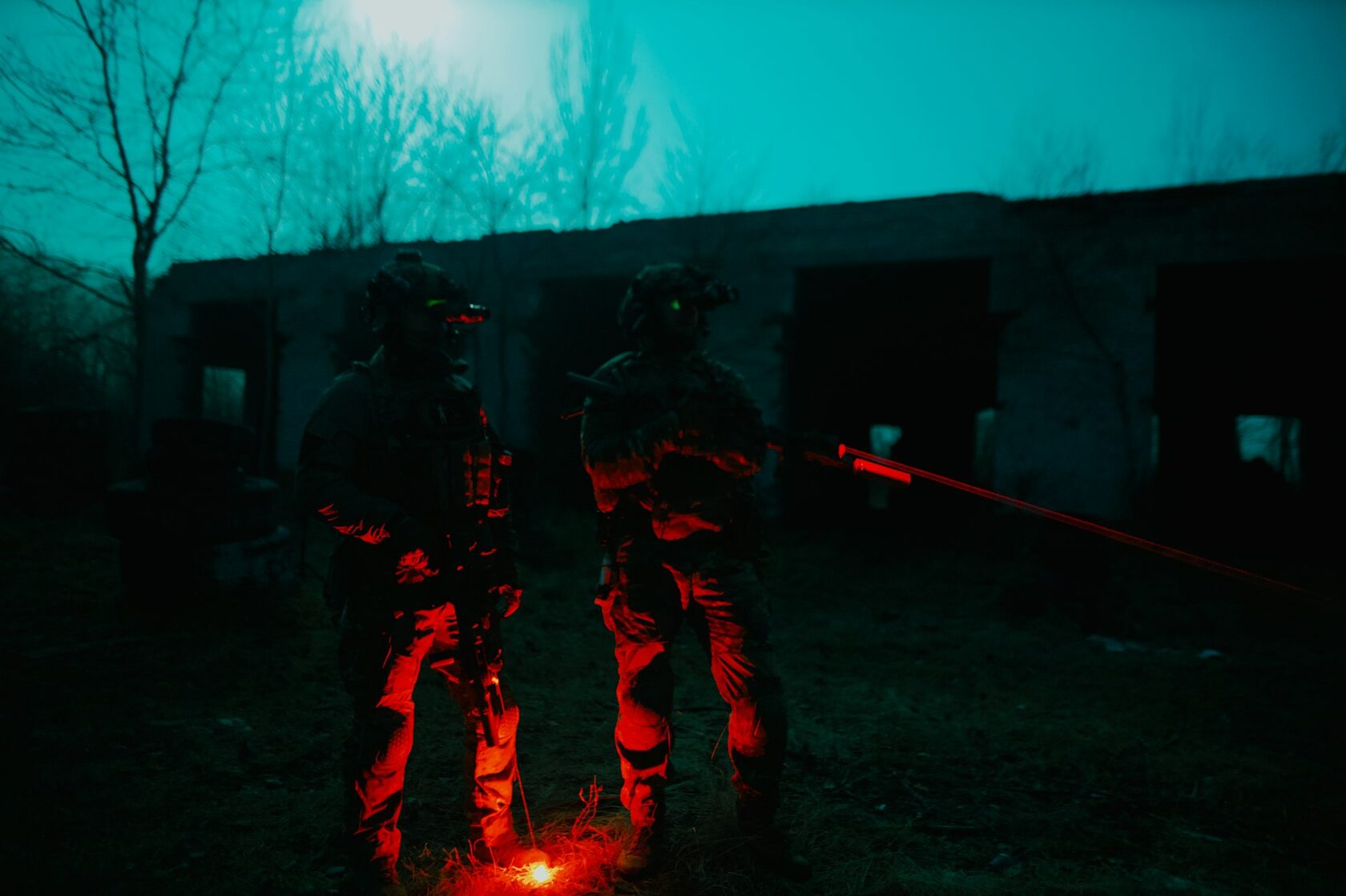Stealth operation — no IR emission, invisible at night