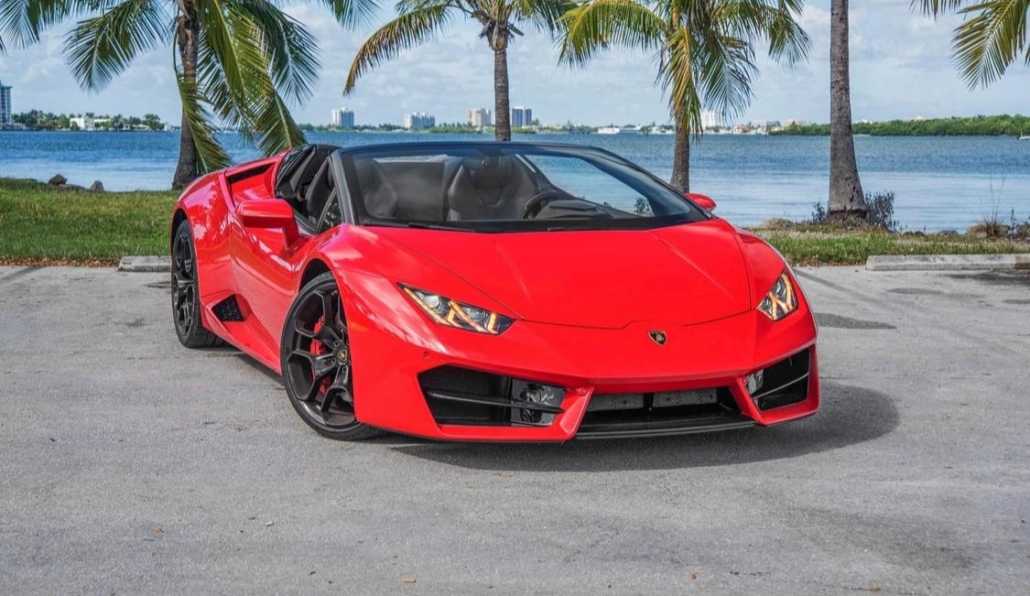 Lamborghini Huracan Spyder Red