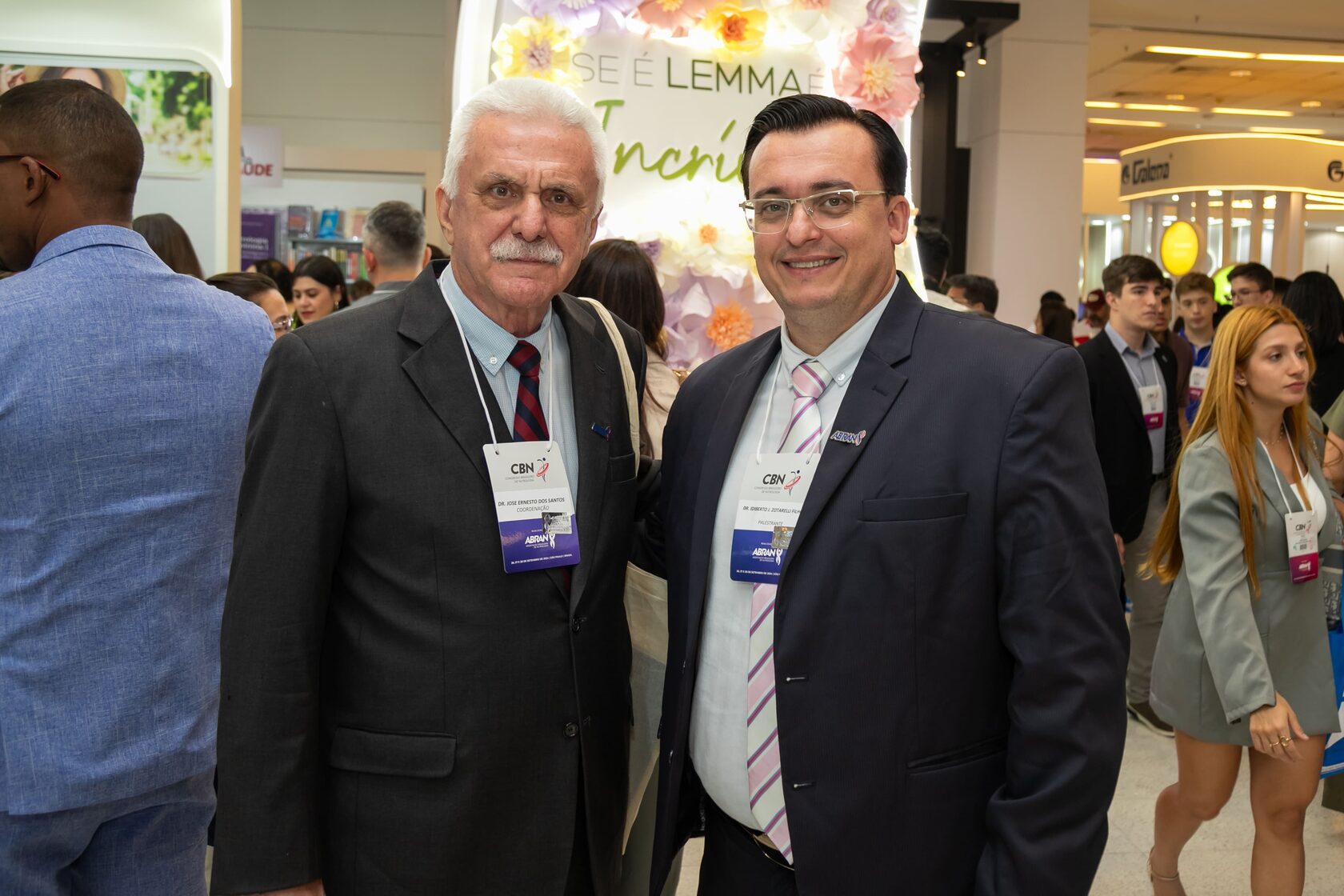 Imagem da LEMMA no evento do Congresso Brasileiro de Nutrologia junto com a Associação Brasileira de Nutrologia 