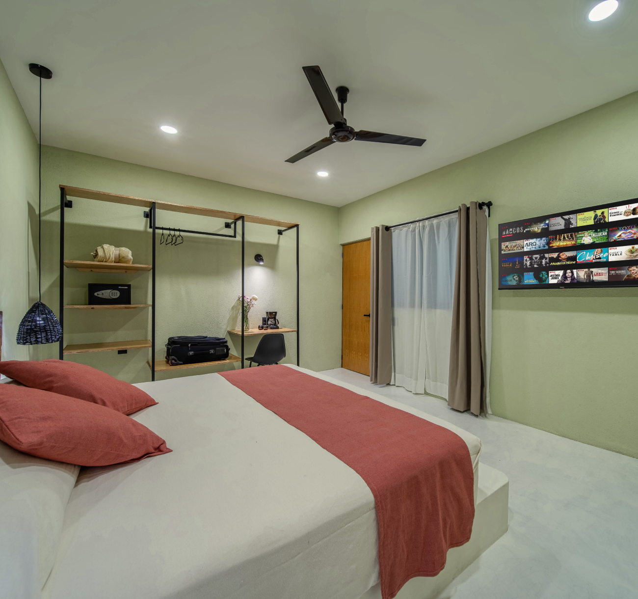 Habitacion con cama king size - Hotel Bindani