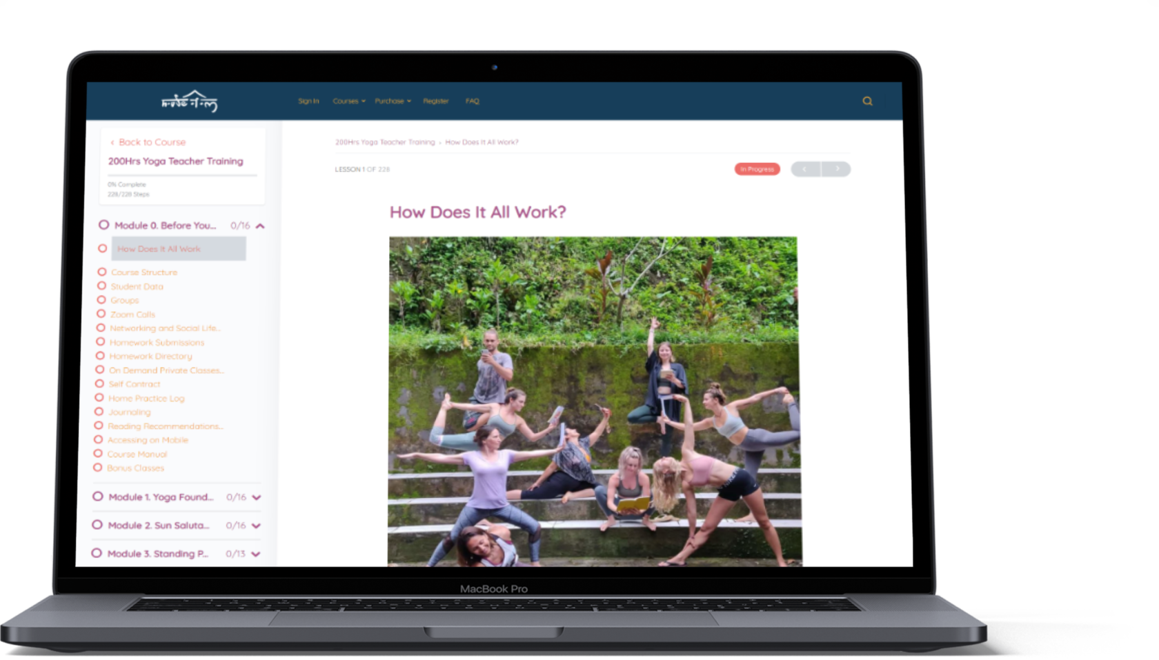 300 hour online yoga teacher training from House of Om