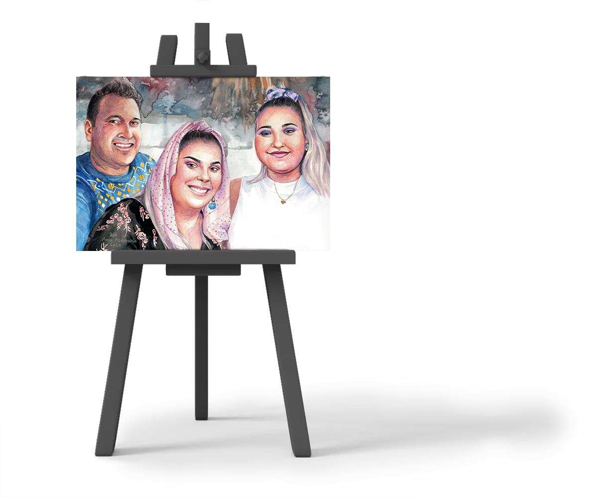 Premium Full Color Portrait