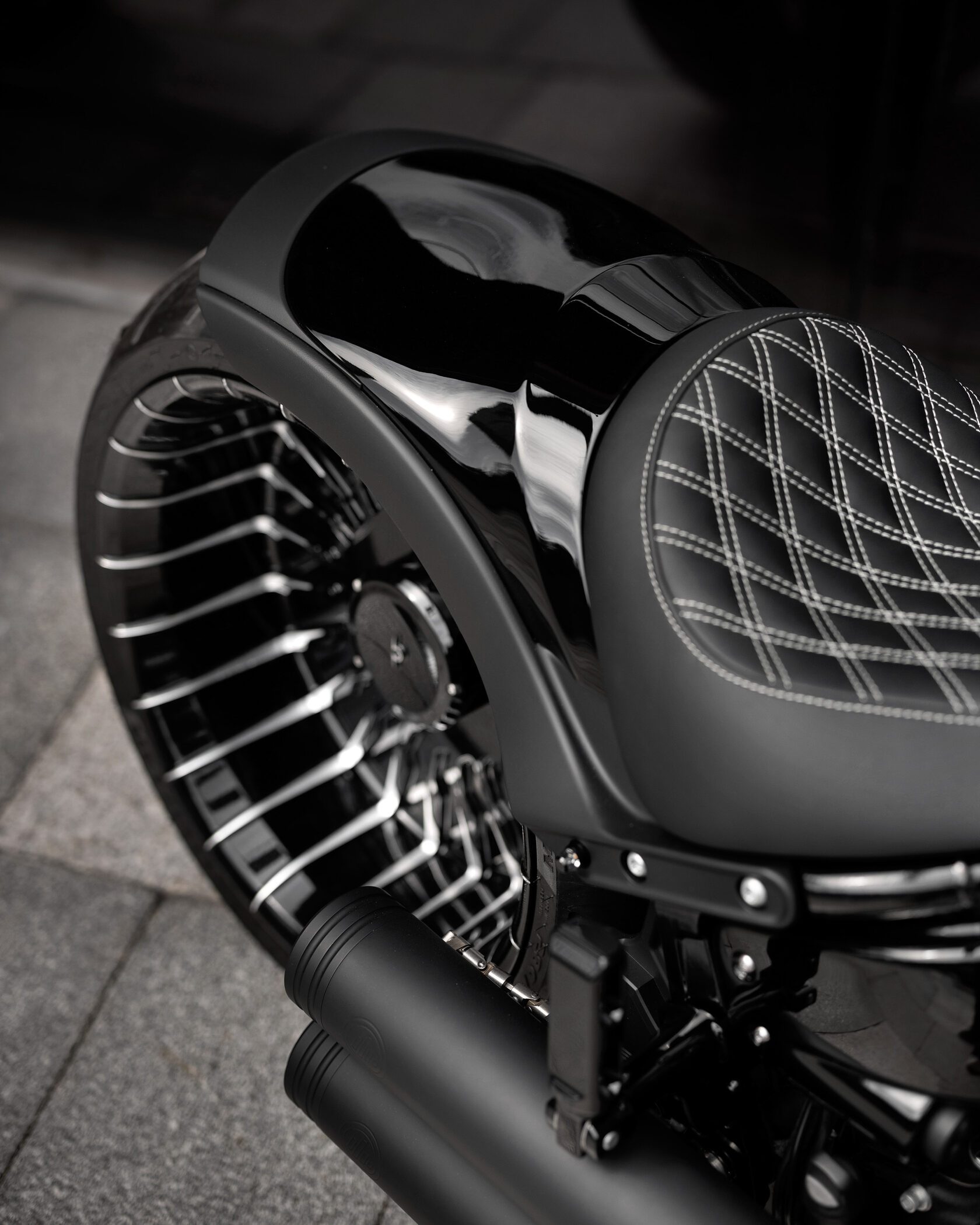 FATBOX by BOX39 — Custom Wide-Tire Motorcycle from Dubai
