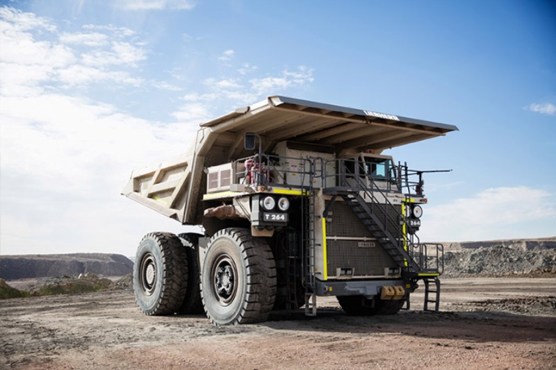 Liebherr T 264 electric-drive mining haul truck — Liebherr T 264 spare parts sourced by IWH from Turkey
