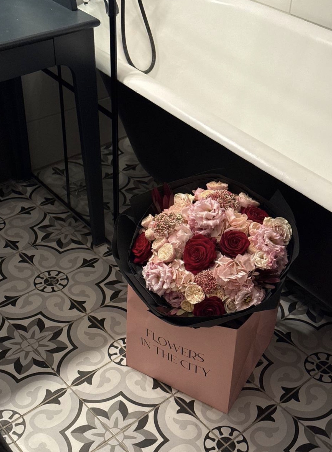 Flowers in the City photoshoot