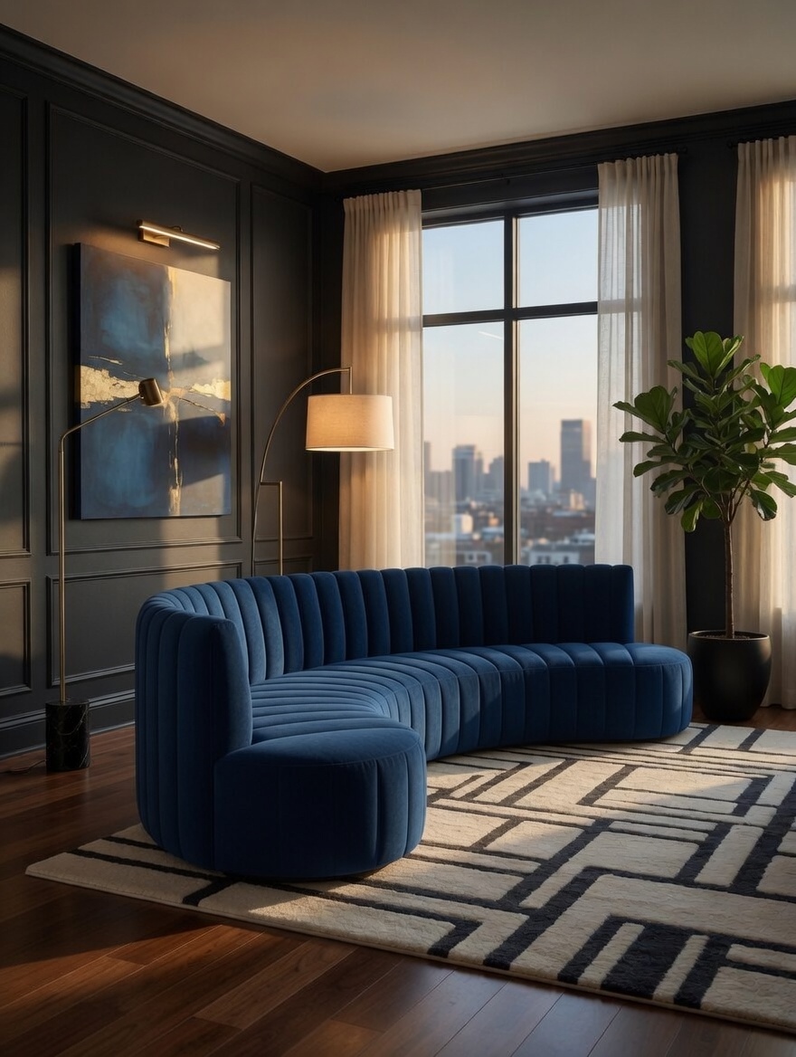 Bespoke sofa custom design and fabric selection