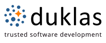 Logo of duklas, the trusted IT outsourcing and software development company in Denmark