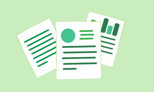 Illustrated icon of PHSE lesson cards