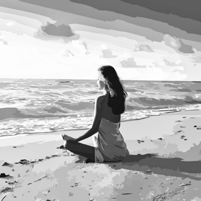 У моря