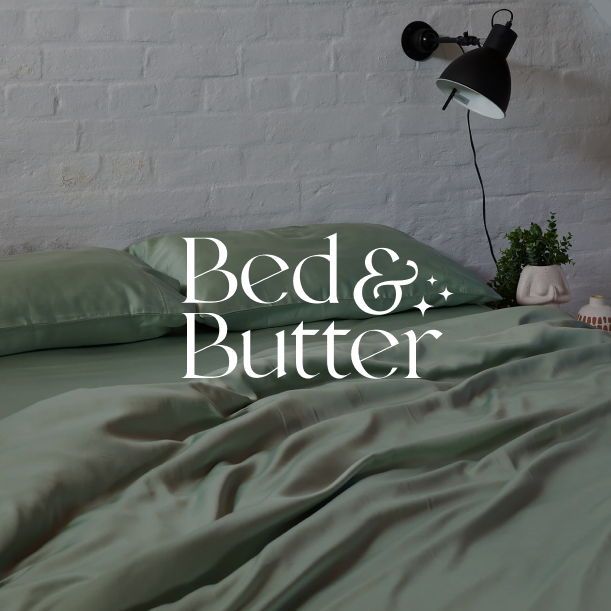 Bed &amp; Butter-bedding supplies brand designed by Yugen Branding