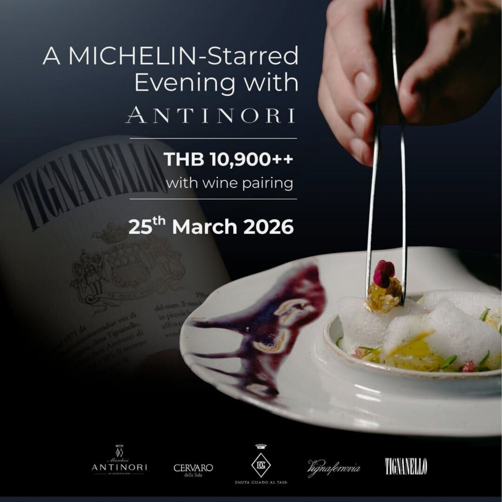 ВИННЫЙ УЖИН ANTINORI В PRU