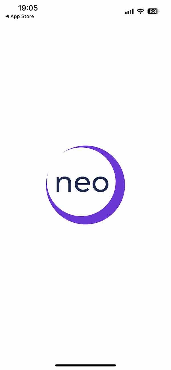 Neo Bank Asia: экран приложения 1