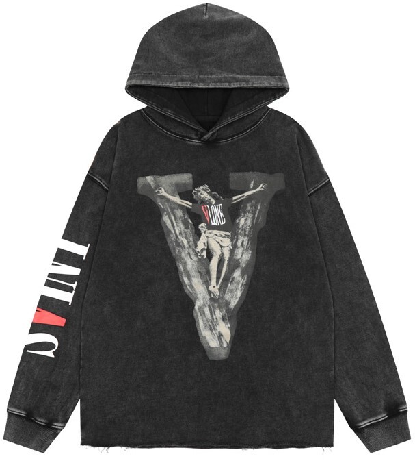 Худі VLONE Bless ME Чорне Купити