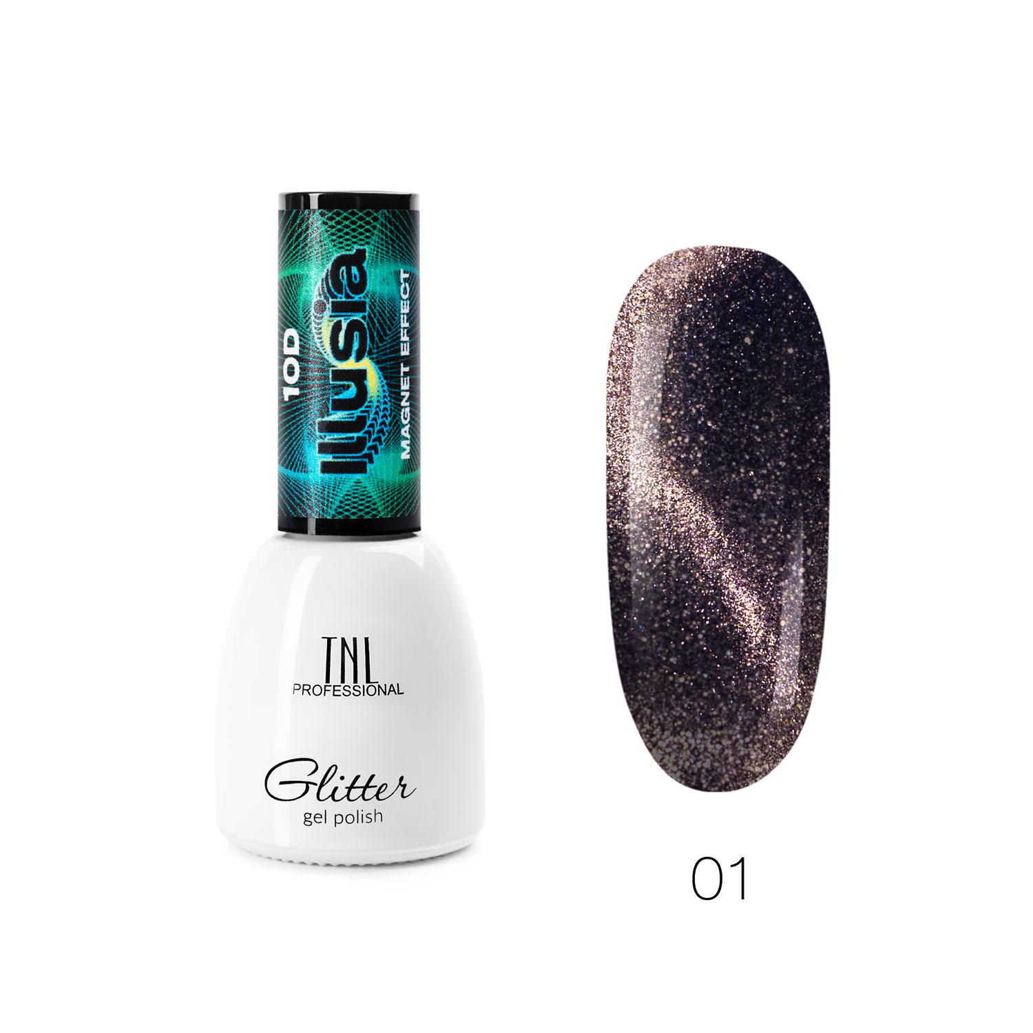 Մատնահարդարման գել լաք TNL Ilusion 10D