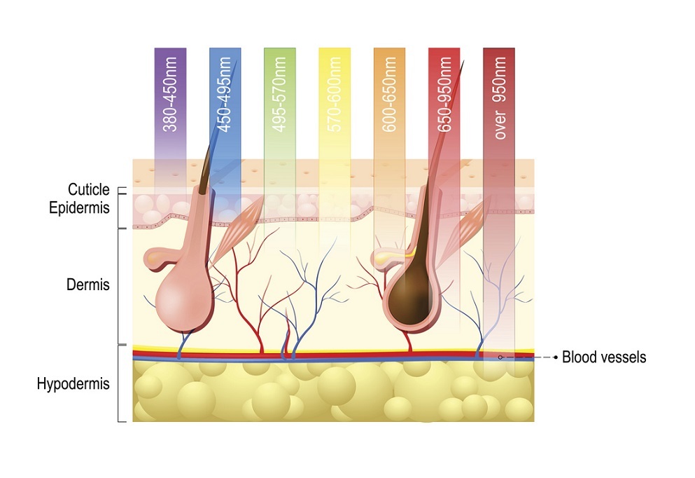 LED light therapy for effectively treating rosacea and many skin