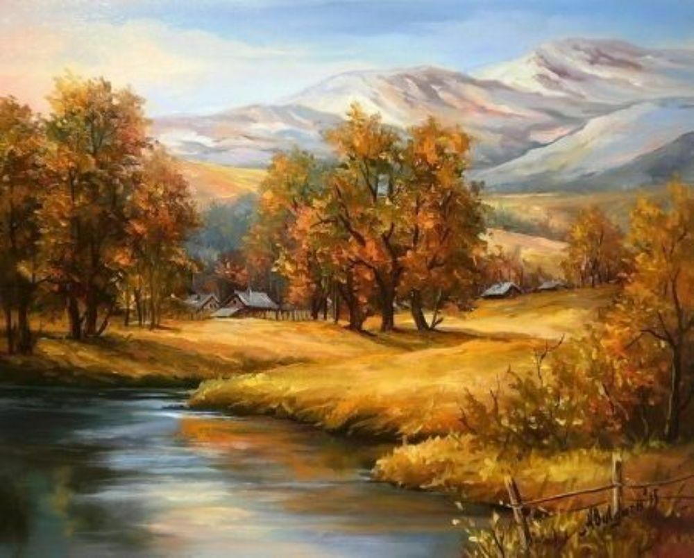 Осень. Горный пейзаж
