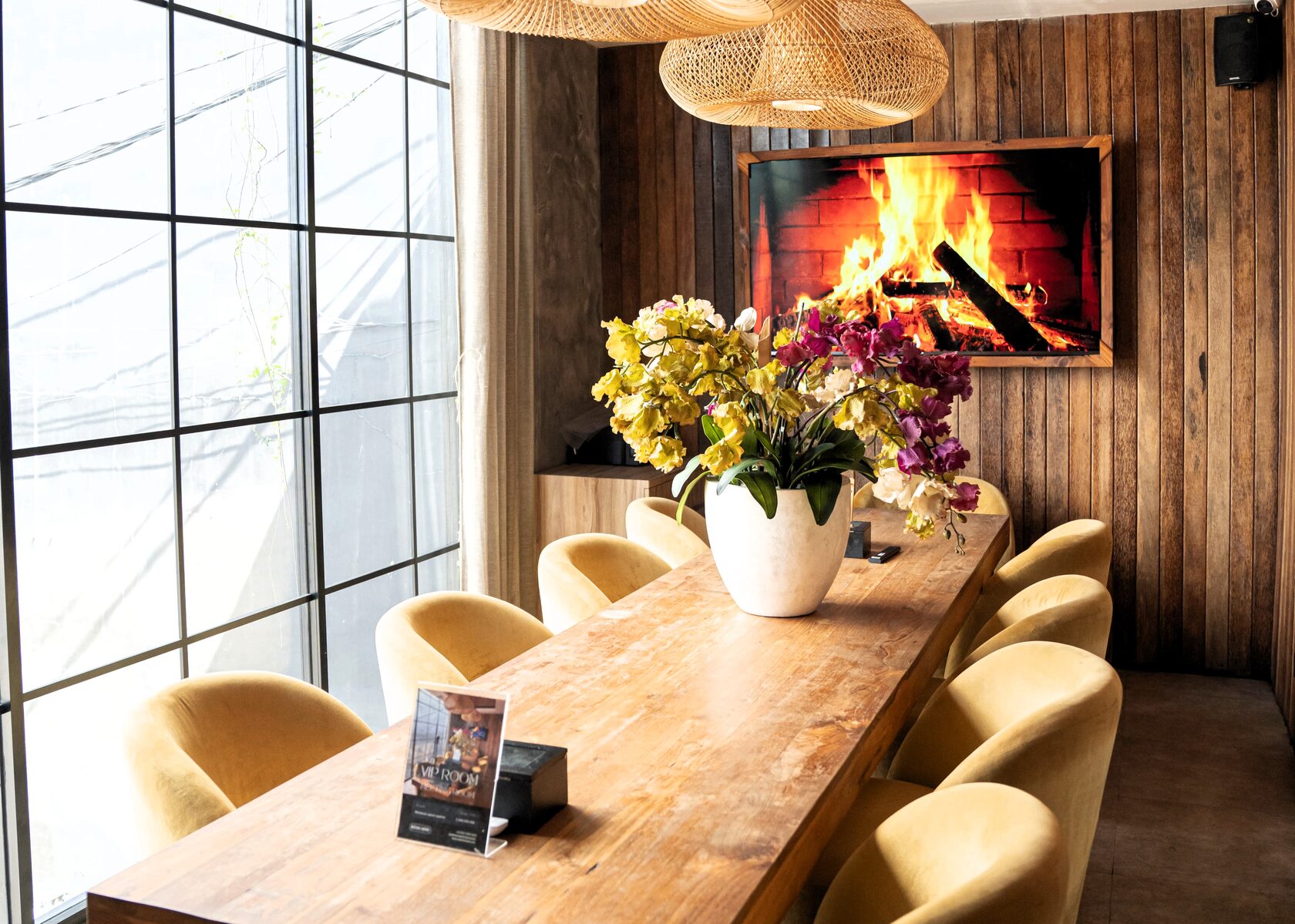 VIP private room dining